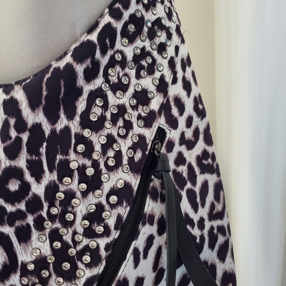 NWOT Cheetah and Crystal Hobo Bag - Picture 4 of 9